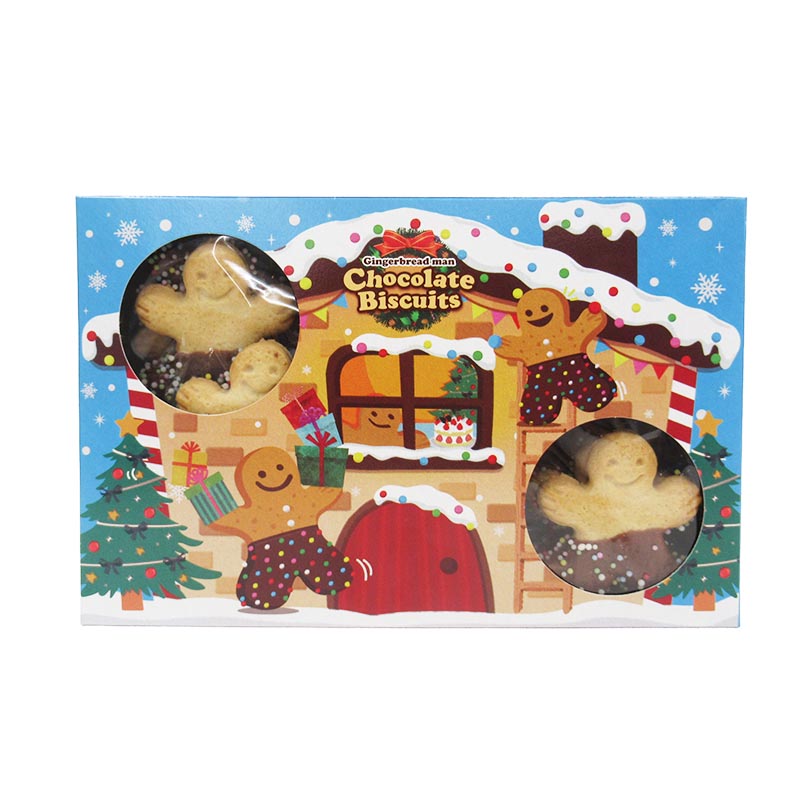 ジンジャーブレッドマンチョコビスケット